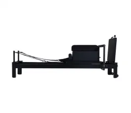 Black Aluminum Pilates Reformer 4.0