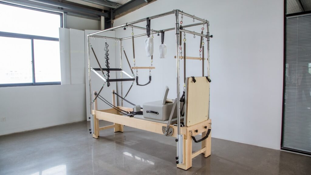 Maple Reformer and Cadillac Combo in the manufacturer reference configuration